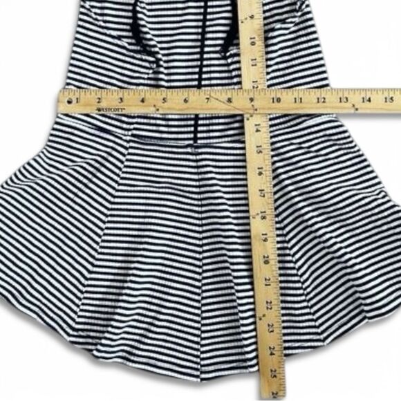 Free People We The Free Tabby Cat Fit & Flare Peplum Top - Picture 15 of 16